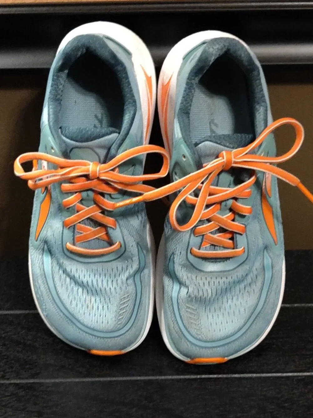 Altra Paradigm 6 Women's Running Shoe Dusty Teal Vibrant Orange US 7